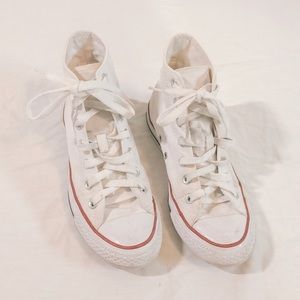 White high top Converse